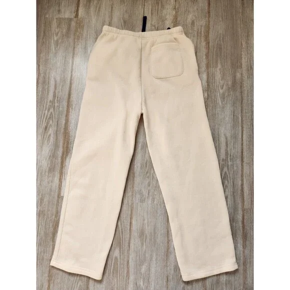 Coors Banquet Sweatpants Mens M Beige Graphic Logo Fleece Lounge Licensed Beer - Picture 10 of 10